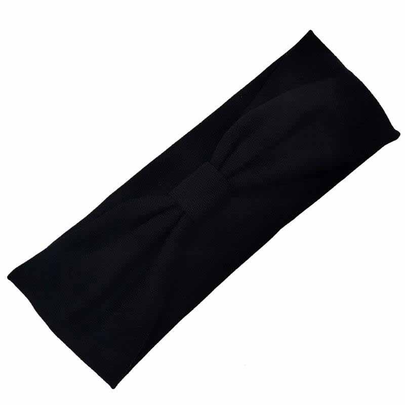 Women Lady Fashion Bow Knot Turban Head Wrap Hairband Yoga Sport Headband Hair Band For Girl Hair Accessories