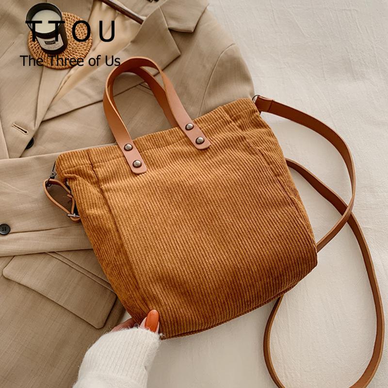 2021 Vintage Corduroy Women Shoulder Bag Reusable Shopping Bags Casual Female Tote Solid Color Office Lady Elegant Handbag, Black
2021 Vintage Corduroy Women Shoulder Bag Reusable Shopping Bags Casual Female Tote Solid Color Office Lady Elegant Handbag, Black