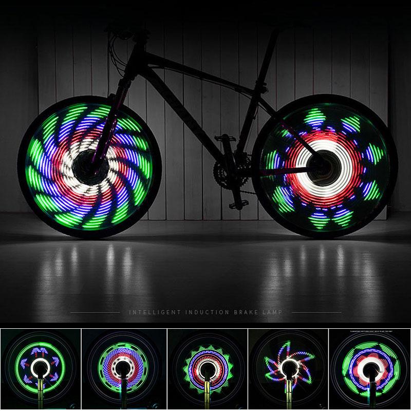 LEADBIKE Waterproof Bike Spoke Light Bicycle Hot Wheel Light 64 LEDs 30 Patterns Double Side Display Cycling Accesorios
LEADBIKE Waterproof Bike Spoke Light Bicycle Hot Wheel Light 64 LEDs 30 Patterns Double Side Display Cycling Accesorios