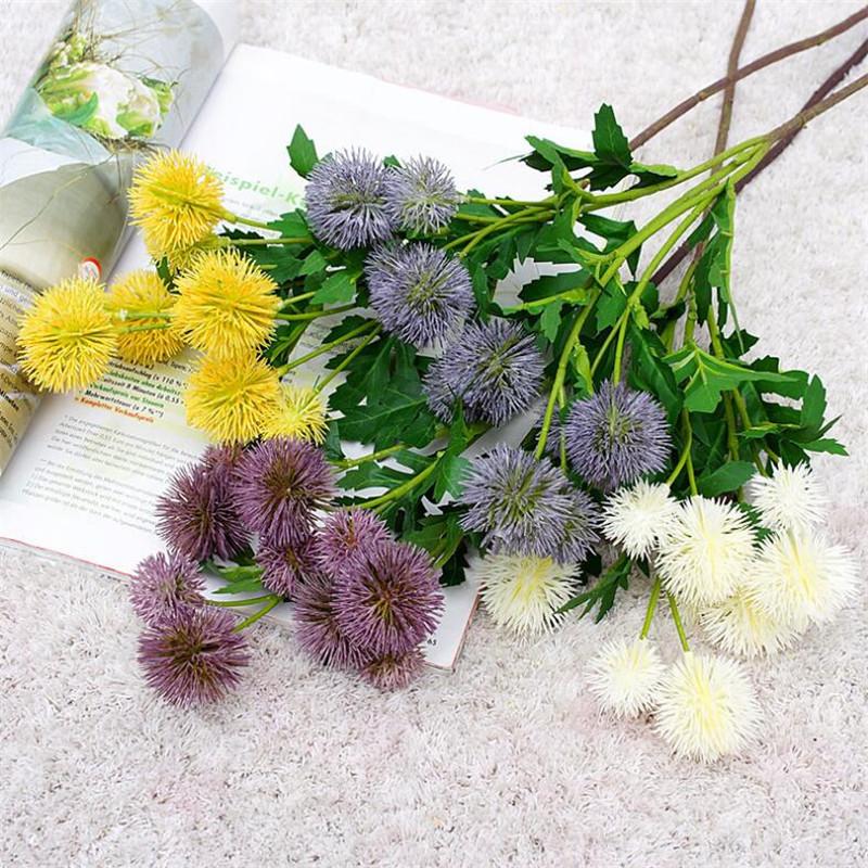 10Pcs Fake Short Stem Dandelion 22" Simulation Plastic Chrysanthemum Ball for Wedding Home Decorative Artificial Flowers, Blue
10Pcs Fake Short Stem Dandelion 22" Simulation Plastic Chrysanthemum Ball for Wedding Home Decorative Artificial Flowers, Blue