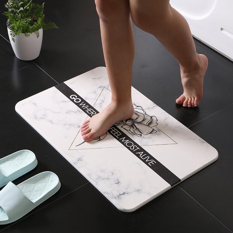 2pcs 35*45cm Marbled Bath Mat High Quality Diatomite Material Water Absorption Door Floor Mat Bathroom Accessories WB25791
2pcs 35*45cm Marbled Bath Mat High Quality Diatomite Material Water Absorption Door Floor Mat Bathroom Accessories WB25791