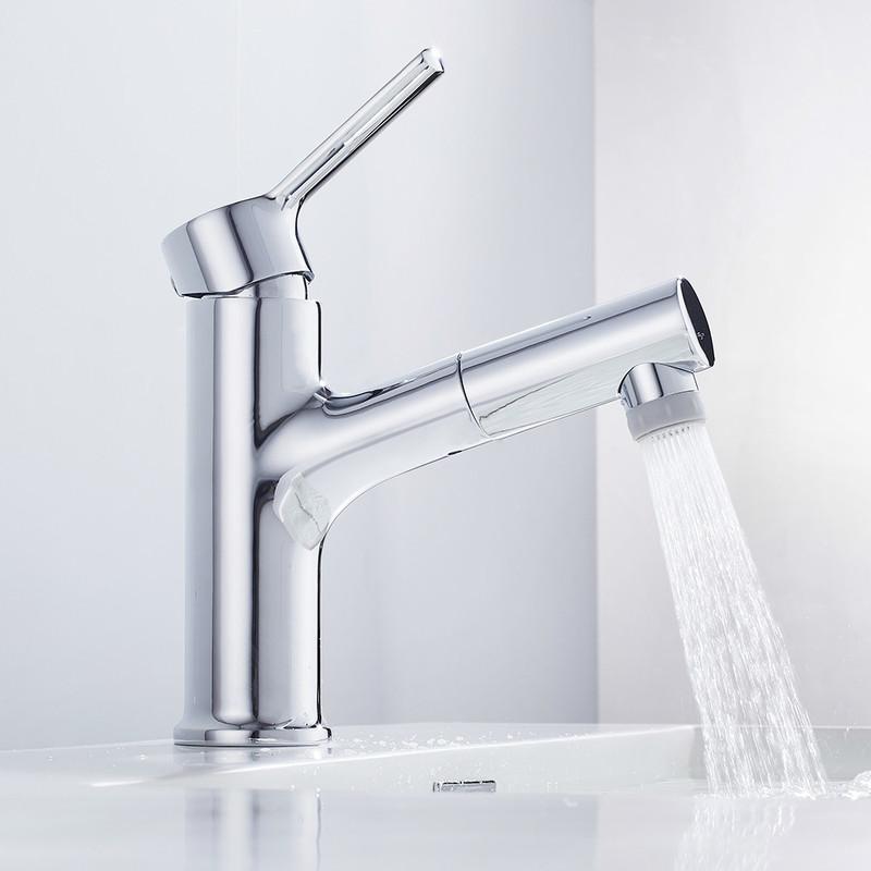 2 Spray Types Basin Faucet with Pull-out Hand Bathing Shower Sink Mixer Tap Cold Hot Water Sink Taps Bathroom Faucet
2 Spray Types Basin Faucet with Pull-out Hand Bathing Shower Sink Mixer Tap Cold Hot Water Sink Taps Bathroom Faucet