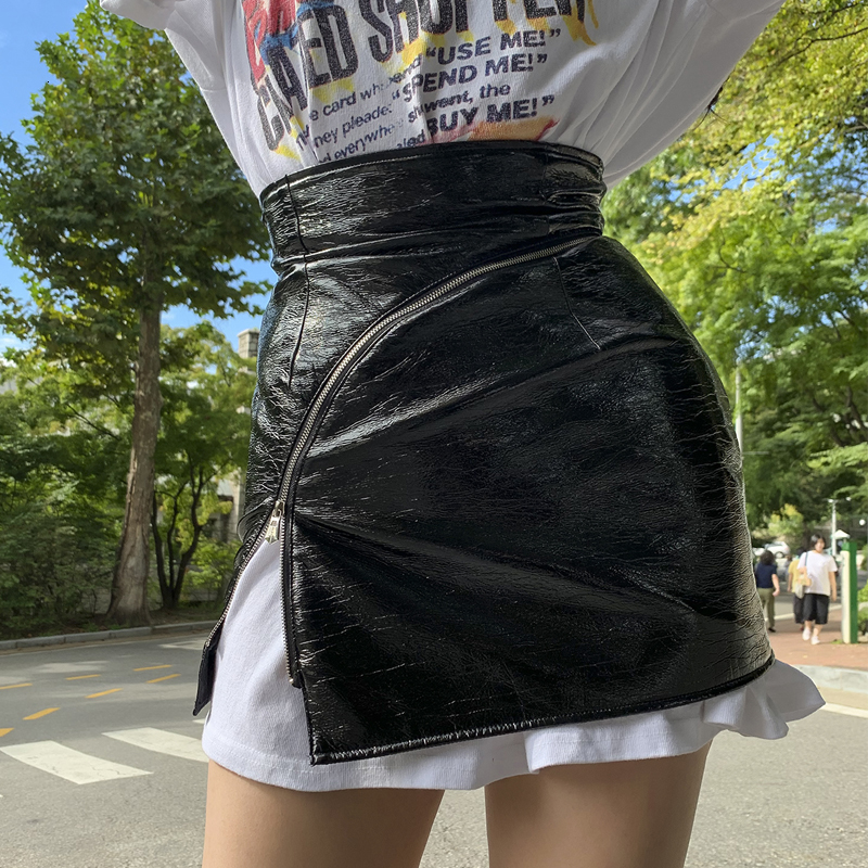 2021 New Le Palais Vintage Original Practical Easy All the Beautiful Black Palodge Leather Asymmetric Zipper Slit High-waisted Skirts VMLD
2021 New Le Palais Vintage Original Practical Easy All the Beautiful Black Palodge Leather Asymmetric Zipper Slit High-waisted Skirts VMLD