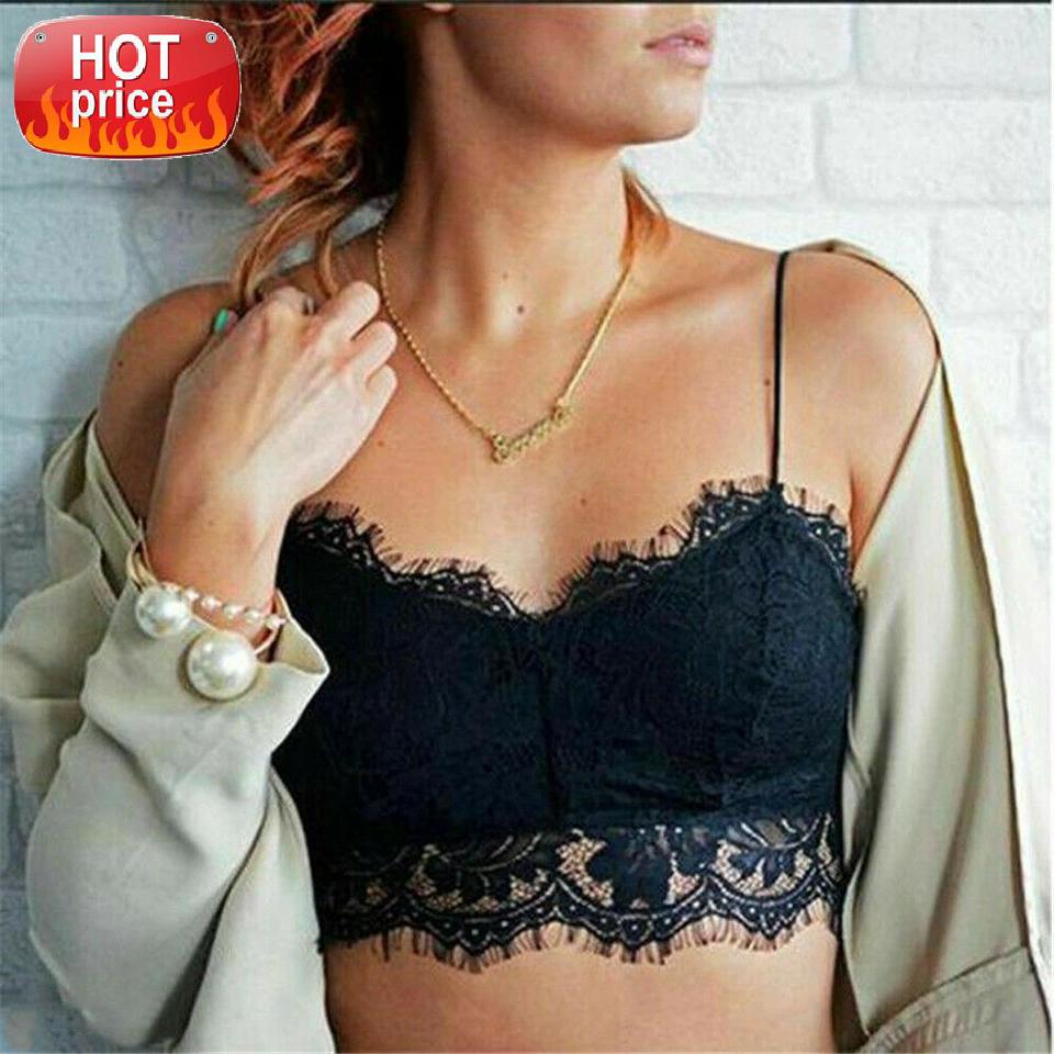 2019 Hot Stylish Sexy Women's Sleeveless Lace Flower Hollow Out Solid Vest Crochet Tank Tops Bralette Bra Cami Crop Nightclub #R37a, White
2019 Hot Stylish Sexy Women's Sleeveless Lace Flower Hollow Out Solid Vest Crochet Tank Tops Bralette Bra Cami Crop Nightclub #R37a, White
