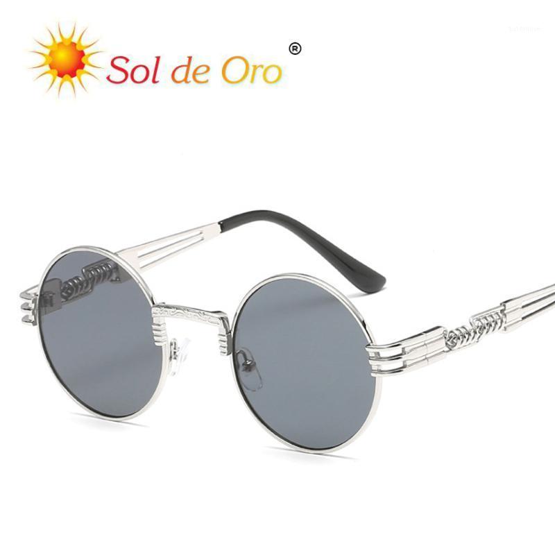 SOL DE ORO Men Women 2020 New Sunglasses Trend Fashion Metal Sunglasses Stylish Retro Punk Round Frame1
SOL DE ORO Men Women 2020 New Sunglasses Trend Fashion Metal Sunglasses Stylish Retro Punk Round Frame1