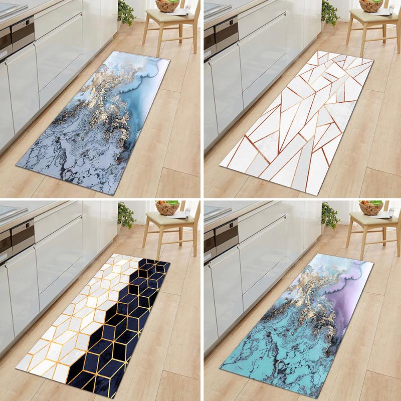 Marble Carpet Long Strip Mat Ins Style Stone Grain Door Mat Printed Floor Absorbent Non-slip Living Room Bedroom, D6
Marble Carpet Long Strip Mat Ins Style Stone Grain Door Mat Printed Floor Absorbent Non-slip Living Room Bedroom, D6