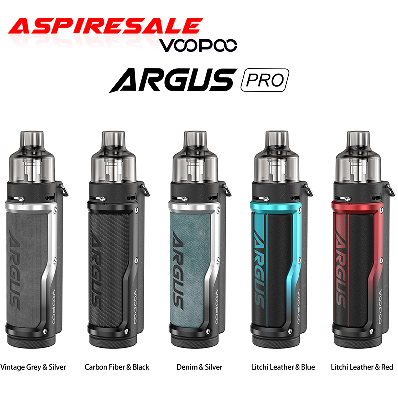 Authentic VOOPOO Argus Pro Pod Mod Kit 80W Electronic Cigarette Vape 3000mAh Battery 4.5ml PnP Pod Tank PnP-VM6 PnP-VM1 Vaporizer
Authentic VOOPOO Argus Pro Pod Mod Kit 80W Electronic Cigarette Vape 3000mAh Battery 4.5ml PnP Pod Tank PnP-VM6 PnP-VM1 Vaporizer
