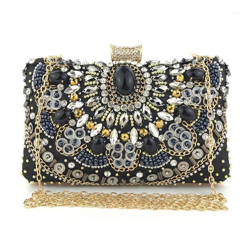 Luxurious Women Bags Wallets Cross Body Messenger Bag fashion Shoulder Bags Clutch Purse Evening Bag Handmade Beaded Diamond Set1, Black
Luxurious Women Bags Wallets Cross Body Messenger Bag fashion Shoulder Bags Clutch Purse Evening Bag Handmade Beaded Diamond Set1, Black