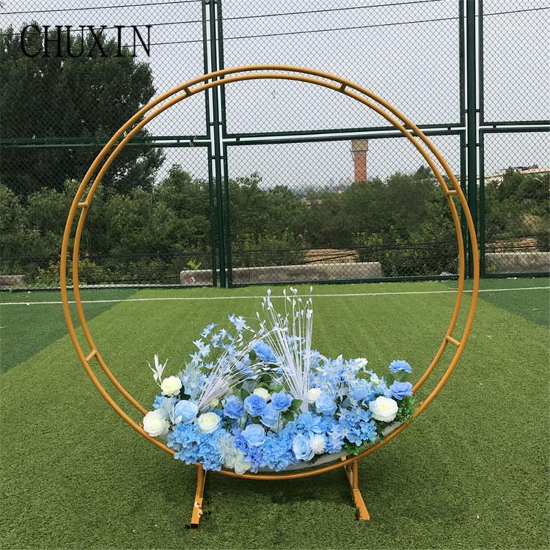 Outdoor Circle Wedding Arch New wedding Metal bracket Double Pole Ring Background Arch Shelf Garden Layout For Chriatmas1, B gold
Outdoor Circle Wedding Arch New wedding Metal bracket Double Pole Ring Background Arch Shelf Garden Layout For Chriatmas1, B gold