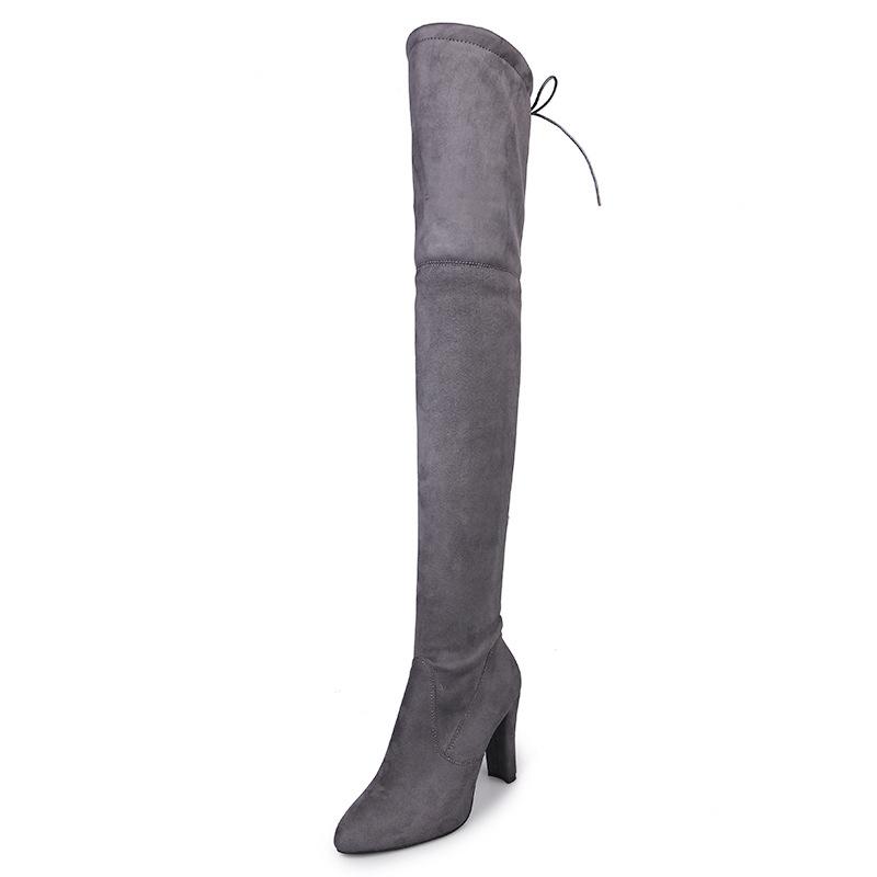 NEW women over the knee boots high heel sexy winter slip on pointed toe fashion shoes Handmade genuine cow leather solid zip, Black
NEW women over the knee boots high heel sexy winter slip on pointed toe fashion shoes Handmade genuine cow leather solid zip, Black