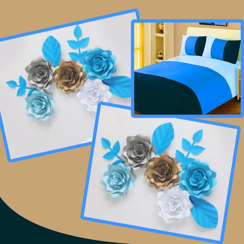 DIY Giant Paper Flowers Artificial Flowers Fleurs Artificielles Backdrop Rose 5CS+ 4 Leave Bedroom Wall Deco Nursery Mix Color, Mix colors
DIY Giant Paper Flowers Artificial Flowers Fleurs Artificielles Backdrop Rose 5CS+ 4 Leave Bedroom Wall Deco Nursery Mix Color, Mix colors