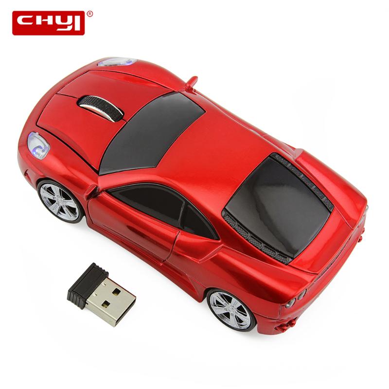 CHYI Wireless Cool Sport Car Shape Mouse USB 3D Optical Mini Mice 1600DPI Gaming Computer Mouse For PC Laptop Notebook
CHYI Wireless Cool Sport Car Shape Mouse USB 3D Optical Mini Mice 1600DPI Gaming Computer Mouse For PC Laptop Notebook