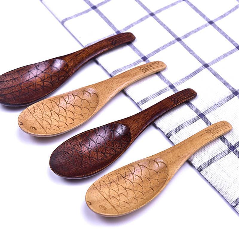 Vintage Japanese Style Fish Shape Wooden Soup Spoon Porridge Paddle Rice Spoon Salad Serving Wood Soup Spoons Seasoning
Vintage Japanese Style Fish Shape Wooden Soup Spoon Porridge Paddle Rice Spoon Salad Serving Wood Soup Spoons Seasoning