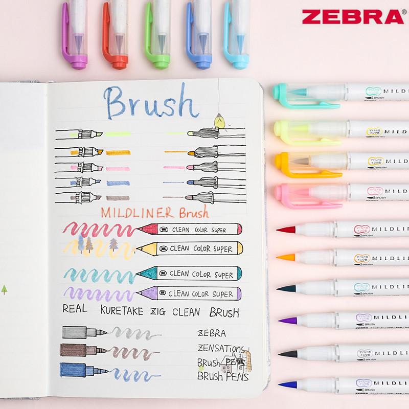 Japan Zebra WFT8 5pcs MildLiner Double-head Highlighter Soft Brush Pen Water-based Marker Pen Office School Supplies
Japan Zebra WFT8 5pcs MildLiner Double-head Highlighter Soft Brush Pen Water-based Marker Pen Office School Supplies