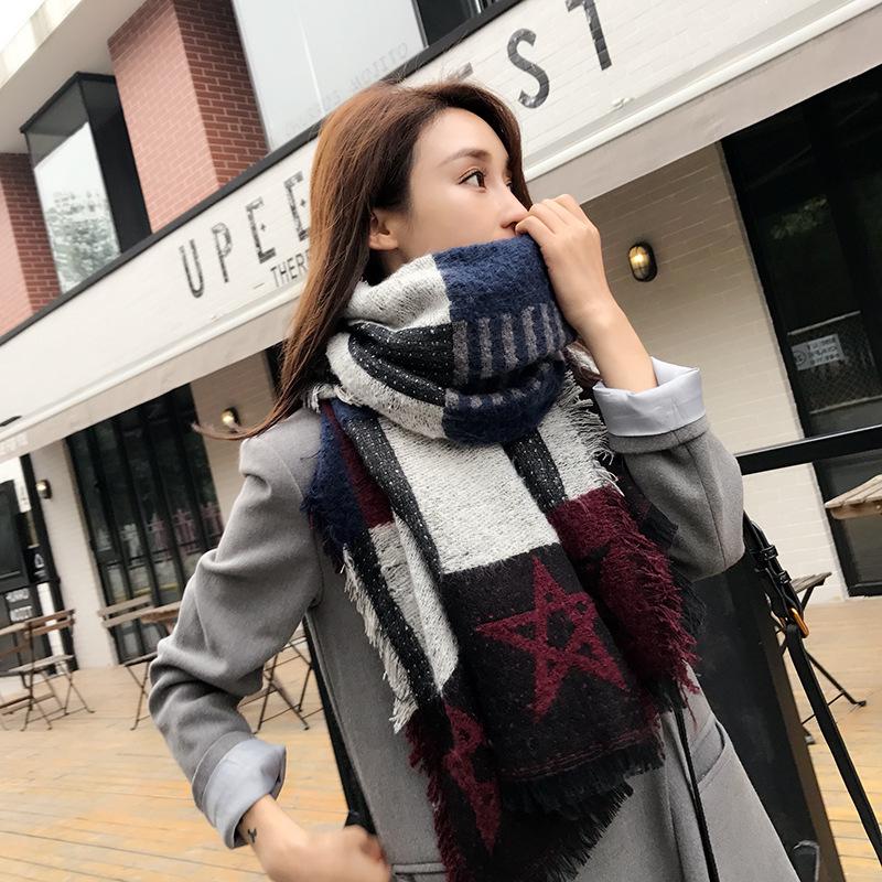 Scarves Plaid Scarf Korean Version Female British Classic Women's Shawl Autumn And Winter Versatile Student Dual Purpose Bib
Scarves Plaid Scarf Korean Version Female British Classic Women's Shawl Autumn And Winter Versatile Student Dual Purpose Bib