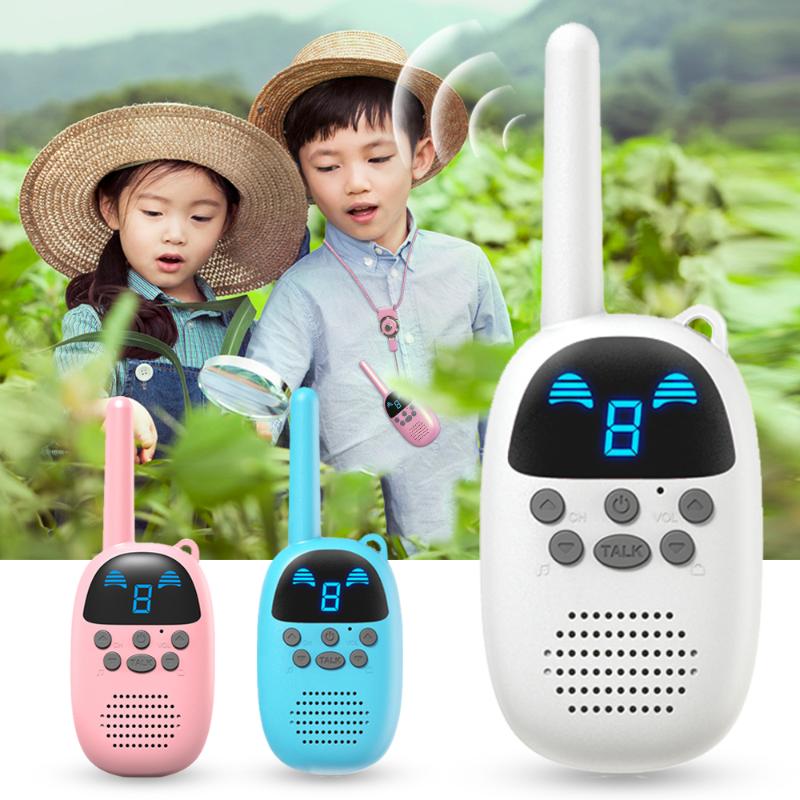 NEW Kids Walkie Talkie Mini Two Way Radio 1-3KM Outdoor Children's Walkie-Talkie Parent-Child Wireless Call Interactive Toy Gift
NEW Kids Walkie Talkie Mini Two Way Radio 1-3KM Outdoor Children's Walkie-Talkie Parent-Child Wireless Call Interactive Toy Gift