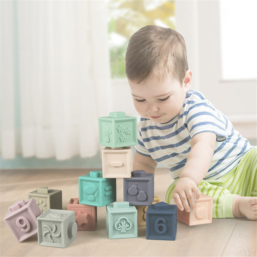 Wholesale Baby Soft Toys Sensory Silicone Educational Building Blocks 3D Hanging Ball Babies Rubber Teether Squeeze Bath Toys For Toddlers
Wholesale Baby Soft Toys Sensory Silicone Educational Building Blocks 3D Hanging Ball Babies Rubber Teether Squeeze Bath Toys For Toddlers