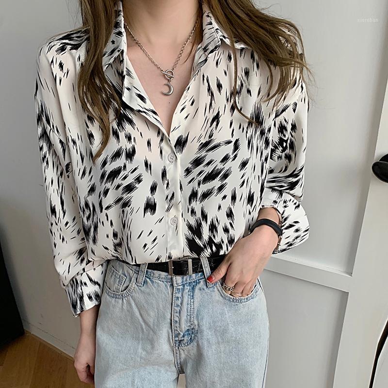 Women's Blouses & Shirts Chiffon Print Women Fashion Casual Tops Female Long Sleeve Blouse Office Lady Style Top1, The picture color
Women's Blouses & Shirts Chiffon Print Women Fashion Casual Tops Female Long Sleeve Blouse Office Lady Style Top1, The picture color