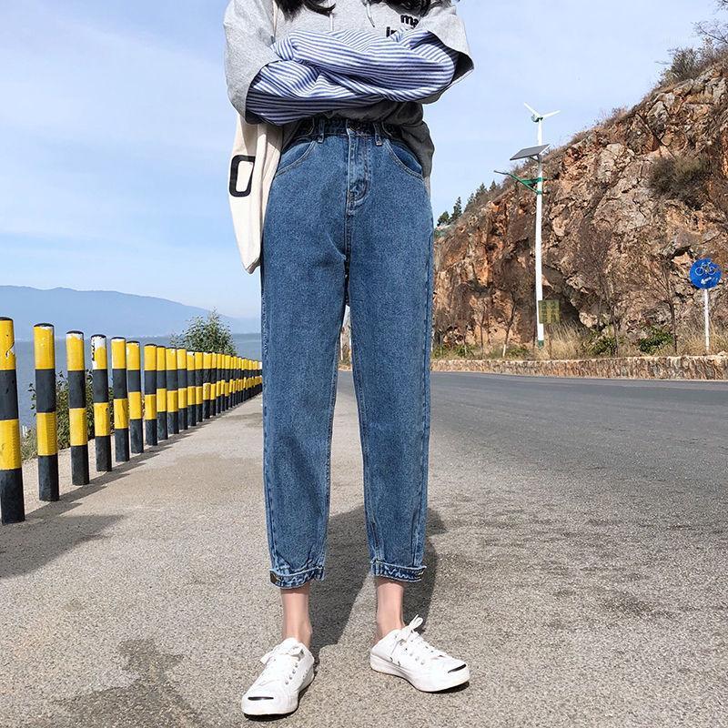 Jeans Pants Women High Waist Stretchy Loose All Match Casual Washed Womens Streetwear Autumn Thin Trousers Boyfriend Women, Dark blue
Jeans Pants Women High Waist Stretchy Loose All Match Casual Washed Womens Streetwear Autumn Thin Trousers Boyfriend Women, Dark blue
