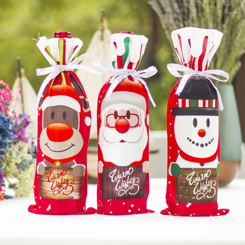 Wine Gift Bag Kitchen Xmas Decoration Christmas Wine Set Christmas Bottle Cover Dinner Table Decoration 1Pcs1
Wine Gift Bag Kitchen Xmas Decoration Christmas Wine Set Christmas Bottle Cover Dinner Table Decoration 1Pcs1