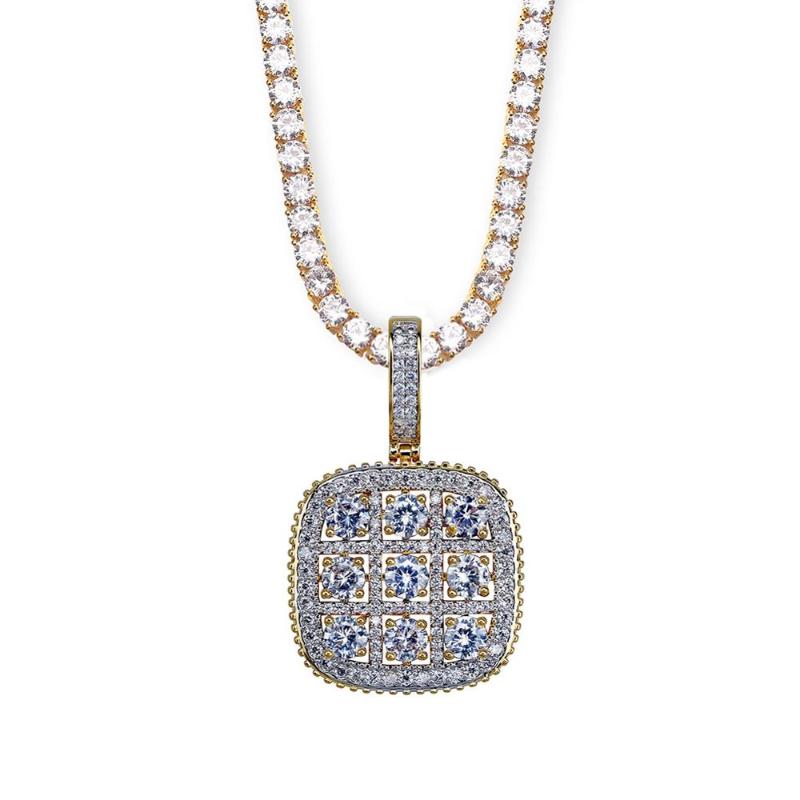 Bling Hip Hop Man Personality Full Iced Out Pendants Necklace Charm Gold Silver Color Delicate 3A+ Cubic Zirconia Jewelry Gift
Bling Hip Hop Man Personality Full Iced Out Pendants Necklace Charm Gold Silver Color Delicate 3A+ Cubic Zirconia Jewelry Gift