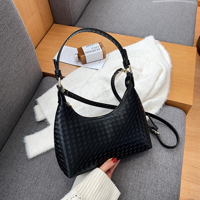 Weave PU Leather Crossbody Bags for Women 2020 Women's New Trend Handbags and Purses Luxury Travel Hand Bag, Black
Weave PU Leather Crossbody Bags for Women 2020 Women's New Trend Handbags and Purses Luxury Travel Hand Bag, Black