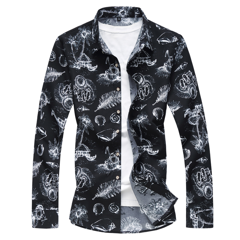 Shirt Men Long Sleeve High Quality 2020 New Fashion Floral Spring Autumn Casual Shirts Clothes, 227
Shirt Men Long Sleeve High Quality 2020 New Fashion Floral Spring Autumn Casual Shirts Clothes, 227