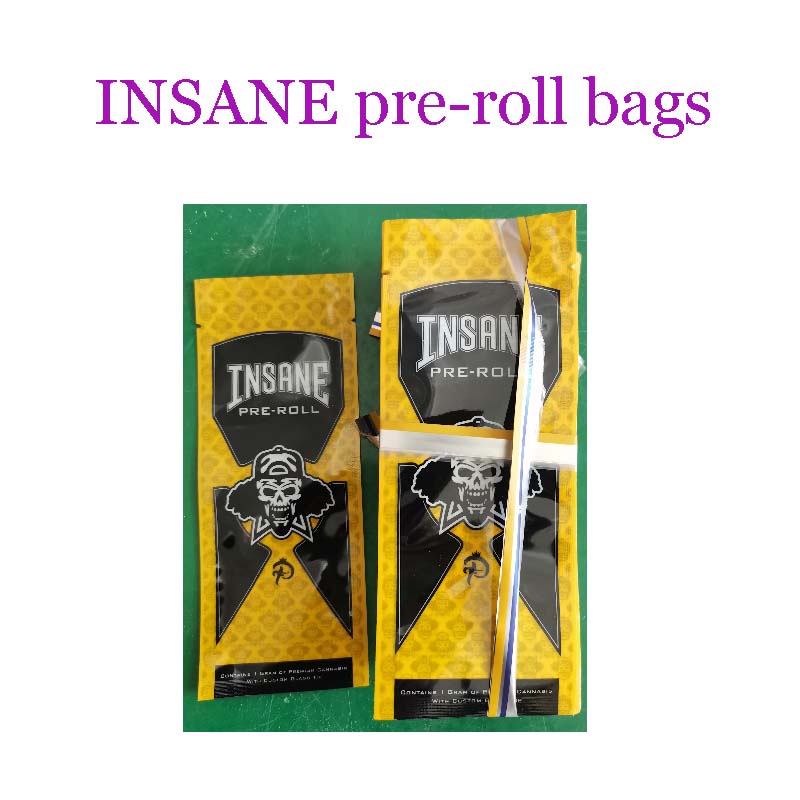 Smell Proof pre roll joint packaging ziplock bags 0 58g 0 02oz INSANE preroll package for 1 gram Dry Herb flower1903
Smell Proof pre roll joint packaging ziplock bags 0 58g 0 02oz INSANE preroll package for 1 gram Dry Herb flower1903