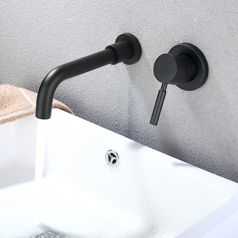 Bathroom Sink Basin Faucet Bath Mixer Tap Wall Mount Brass MaBlack With Single Handle Hot Cold Water White Rose Gold Set
Bathroom Sink Basin Faucet Bath Mixer Tap Wall Mount Brass MaBlack With Single Handle Hot Cold Water White Rose Gold Set