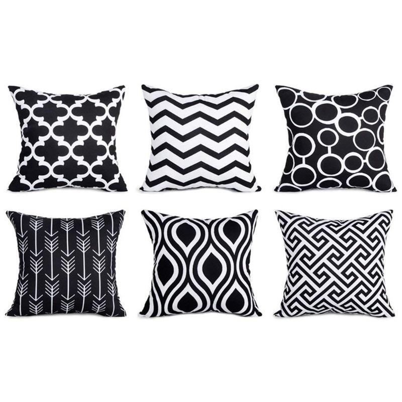 6PC/Set Home Decorative Pillowcase Cotton Linen Sofa Cushion Throw Pillow Cover WY715 Pillow Case, Black
6PC/Set Home Decorative Pillowcase Cotton Linen Sofa Cushion Throw Pillow Cover WY715 Pillow Case, Black