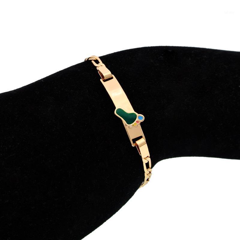Kid Smooth Baby's Bracelets Gold Filled Bangle Child Figaro Chain Link Bracelet For Baby Armband Boys Girls Christmas Gift B10301
Kid Smooth Baby's Bracelets Gold Filled Bangle Child Figaro Chain Link Bracelet For Baby Armband Boys Girls Christmas Gift B10301