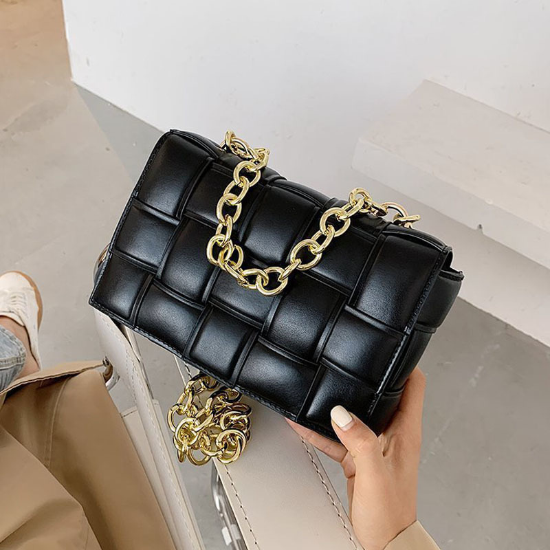 Weave Chain Small Crossbody Bags for Women 2021 Luxury Quality Pu Leather Shoulder Bag Female Trend Design Handbags and Purse C1223, Blue
Weave Chain Small Crossbody Bags for Women 2021 Luxury Quality Pu Leather Shoulder Bag Female Trend Design Handbags and Purse C1223, Blue