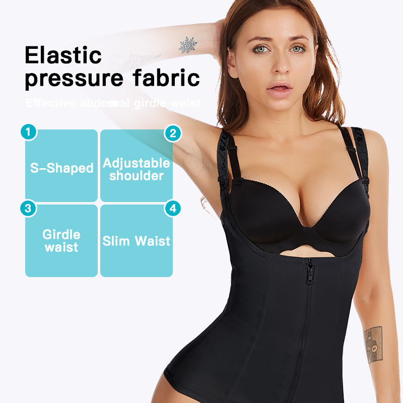 Women Slimming Vest Trainer Full Body Neoprene Cincher Underbust Corset Waist Shaper Shapewear LJ201210