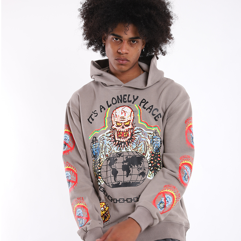 2021 New Male Fashion Kanye West Graffiti Skull Bone Plus Velvet Sweater Harajuku Streetwear Velo with Hood Hoodies Hip Hop Males SD83, Beige
2021 New Male Fashion Kanye West Graffiti Skull Bone Plus Velvet Sweater Harajuku Streetwear Velo with Hood Hoodies Hip Hop Males SD83, Beige