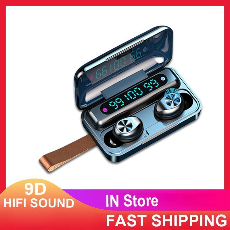 F9-11 Bluetooth Earphone Touch Control Wireless earphones bluetooth Waterproof Earbuds Headset with LED Display Charging Box1, Black
F9-11 Bluetooth Earphone Touch Control Wireless earphones bluetooth Waterproof Earbuds Headset with LED Display Charging Box1, Black