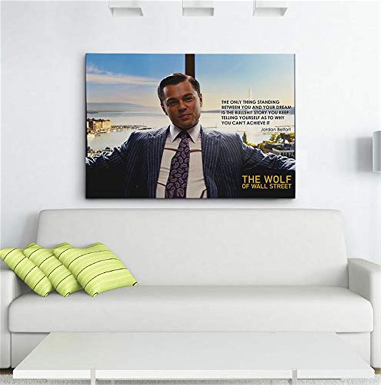 Wall Art Wolf of Wall street Posters Canvas Art Painting Picture Printed Home Decor Artwork for Living Room Wall Decor No Frame T200608
Wall Art Wolf of Wall street Posters Canvas Art Painting Picture Printed Home Decor Artwork for Living Room Wall Decor No Frame T200608