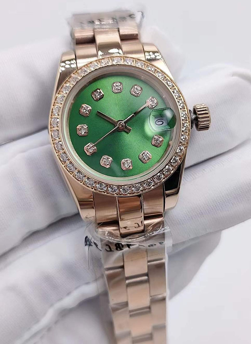 26mm high quality women's automatic mechanical watch ladies diamond watches womens stainless steel buckle sport waterproof fashion wristwatch woman wristwatches, Khaki
26mm high quality women's automatic mechanical watch ladies diamond watches womens stainless steel buckle sport waterproof fashion wristwatch woman wristwatches, Khaki