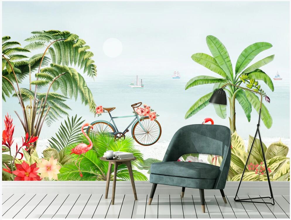 Custom mural photo wallpaper 3d Fantasy green tropical plant leaf flamingo home decor living room wallpaper for walls 3 d, Non-woven wallpaper
Custom mural photo wallpaper 3d Fantasy green tropical plant leaf flamingo home decor living room wallpaper for walls 3 d, Non-woven wallpaper