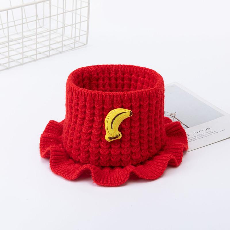 Korean Children's Scarf Winter Solid Color Thick Wool Knit Collar Scarves Cute Cartoon Fruit Boys Girls Warm Ccarf Baby Bib O6
Korean Children's Scarf Winter Solid Color Thick Wool Knit Collar Scarves Cute Cartoon Fruit Boys Girls Warm Ccarf Baby Bib O6