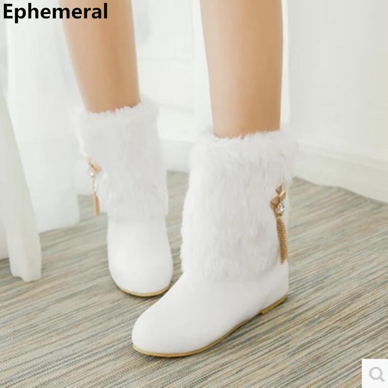 Fashion Snow Botas 2020 Mid-Calf Winter Short Booty Big size 34-44 High Increasing Low Heel Booties Women Shoes Luxury Crystal, Pink
Fashion Snow Botas 2020 Mid-Calf Winter Short Booty Big size 34-44 High Increasing Low Heel Booties Women Shoes Luxury Crystal, Pink