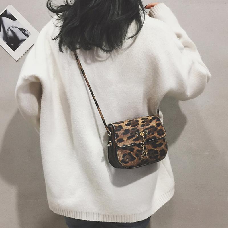 Womens Leopard Print Shoulder Bag Messenger Bag Fashion Phone Fawn Pendant High Quality Casual Small Square Bolsas #SRN, Black
Womens Leopard Print Shoulder Bag Messenger Bag Fashion Phone Fawn Pendant High Quality Casual Small Square Bolsas #SRN, Black