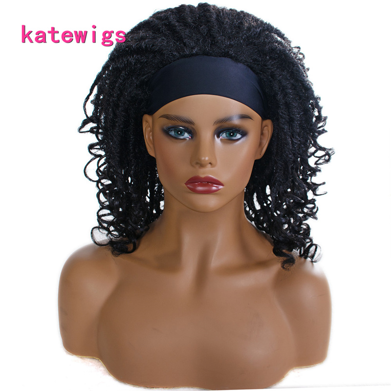 Headband Synthetic Wigs For Black Women Medium Length Dreadlock Curly New Style Natural Navy Blue Turban Wrap
Headband Synthetic Wigs For Black Women Medium Length Dreadlock Curly New Style Natural Navy Blue Turban Wrap