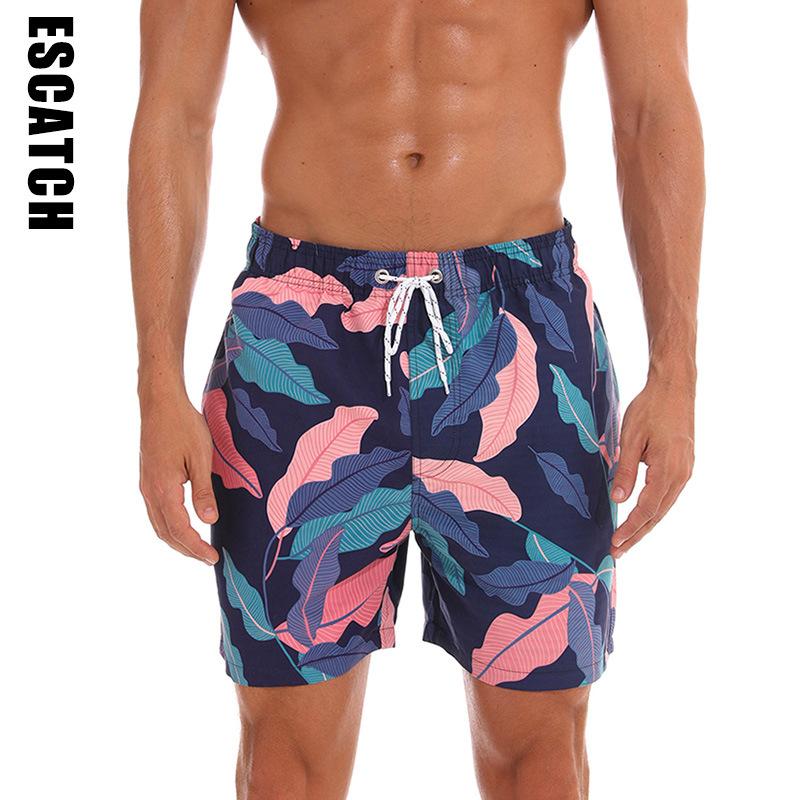 ESCATCH New Printed Men Beach Trousers Summer Quick-drying Shorts Quarter Pants Loose Pants Seaside Swimming Shorts
ESCATCH New Printed Men Beach Trousers Summer Quick-drying Shorts Quarter Pants Loose Pants Seaside Swimming Shorts