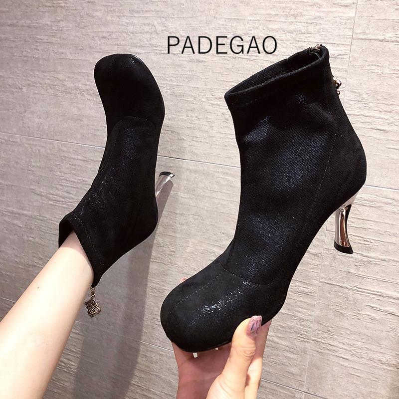 Fashion Boots For Women 2020 Black Solid Elegant Boots for Women Bling Sexy Style High Heels, As pic
Fashion Boots For Women 2020 Black Solid Elegant Boots for Women Bling Sexy Style High Heels, As pic