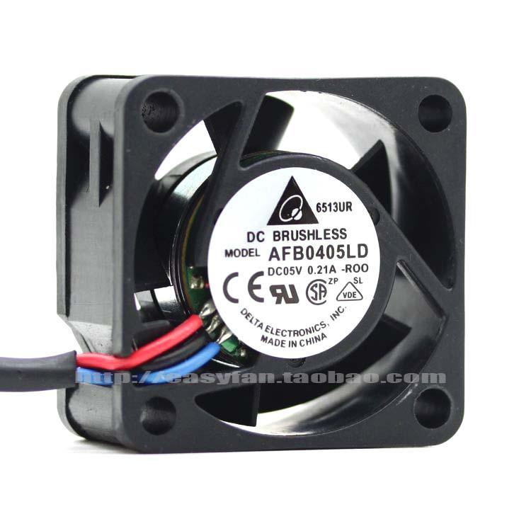 New Delta AFB0405LD 4020 5V 0.21A 4cm switch Cooling Fan USB Fan 40x40x20mm cooler 
New Delta AFB0405LD 4020 5V 0.21A 4cm switch Cooling Fan USB Fan 40x40x20mm cooler