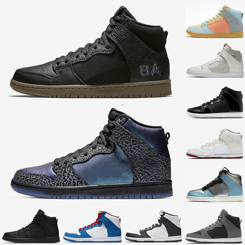 2020 Doraemon Skateboard Basketball Shoes Platform Shadow Obsidian Bred Black Iridescent High Dunk Men Women Trainers Sneakers 36-45, Color #23
2020 Doraemon Skateboard Basketball Shoes Platform Shadow Obsidian Bred Black Iridescent High Dunk Men Women Trainers Sneakers 36-45, Color #23