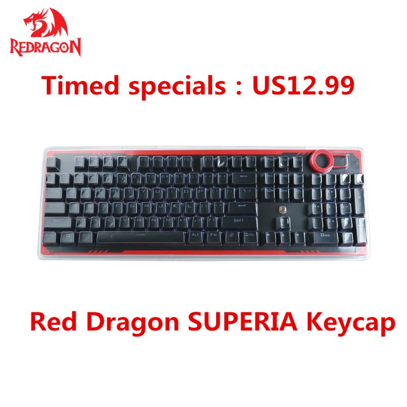 Redragon A101 Double-Shot Injection Molded Mechanical Keyboard Keycaps With Key Puller 81/87k104 keys
Redragon A101 Double-Shot Injection Molded Mechanical Keyboard Keycaps With Key Puller 81/87k104 keys