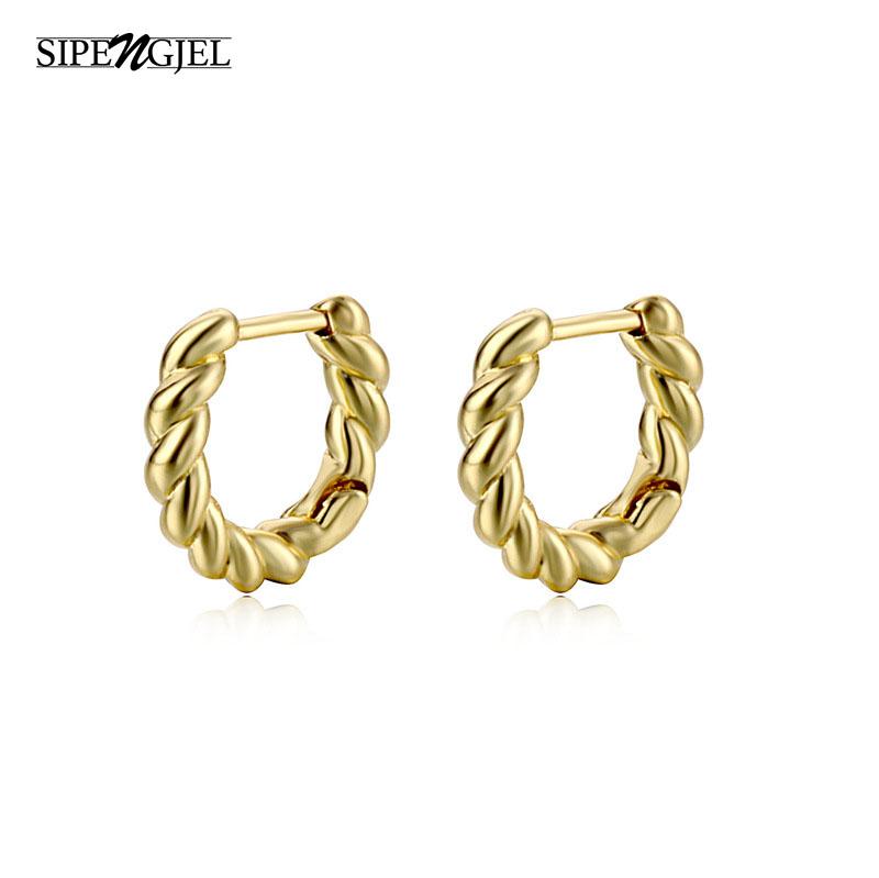 Fashion Spiral Round Earrings Simple Geometric Hoop Earing for women Party Bridal Gift jewelry 2021 trend
Fashion Spiral Round Earrings Simple Geometric Hoop Earing for women Party Bridal Gift jewelry 2021 trend
