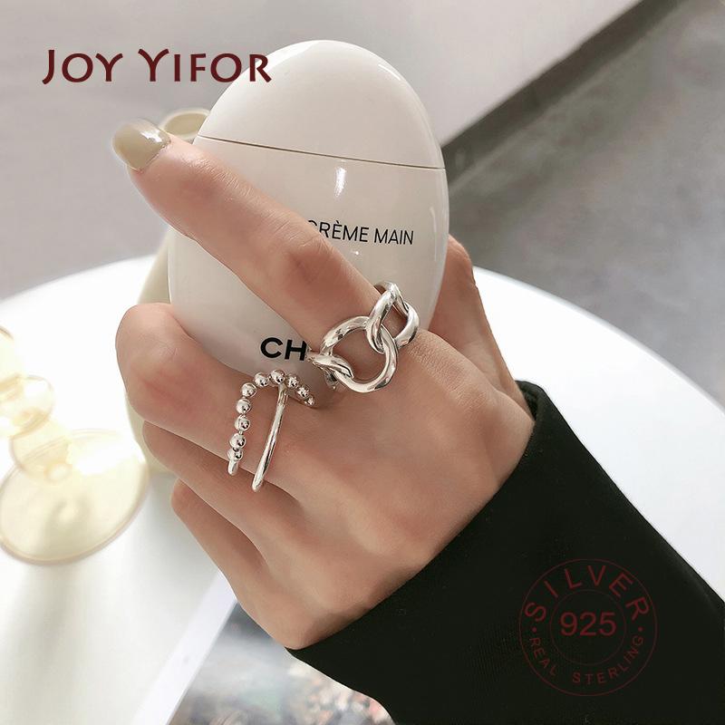 Authentic 925 Sterling Silver Rings chain round change Finger Rings for Women Wedding Original Silver Jewelry
Authentic 925 Sterling Silver Rings chain round change Finger Rings for Women Wedding Original Silver Jewelry