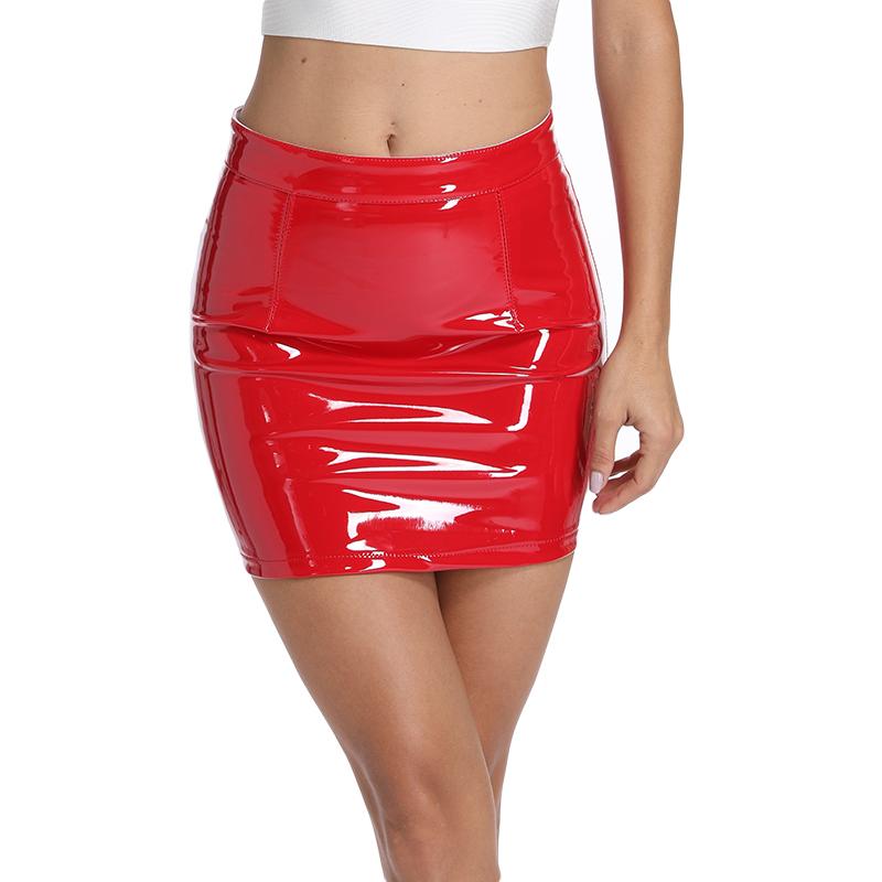 Women PU Leather Solid Color Pencil Skirt Female Autumn Winter High Waist Sexy Bodycon Vintage Mini Skirts, Black
Women PU Leather Solid Color Pencil Skirt Female Autumn Winter High Waist Sexy Bodycon Vintage Mini Skirts, Black